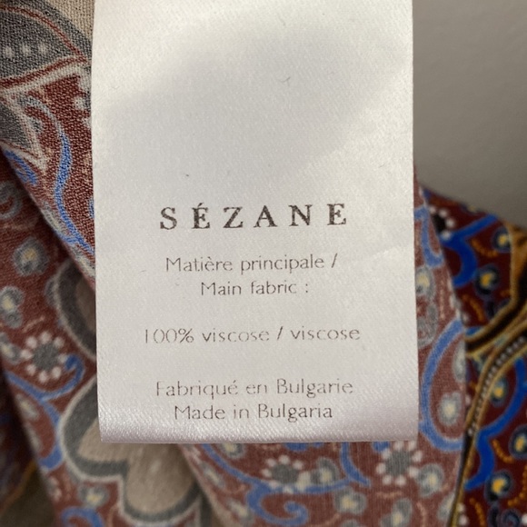 Sezanne flowy midi skirt EU 40 floral bohemian pattern - Picture 5 of 8